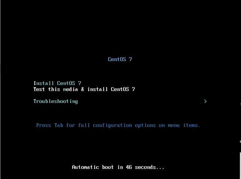 Centos installation