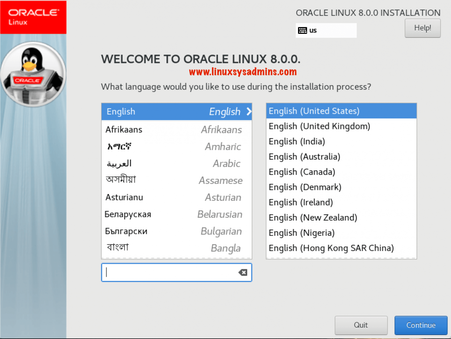 Oracle linux